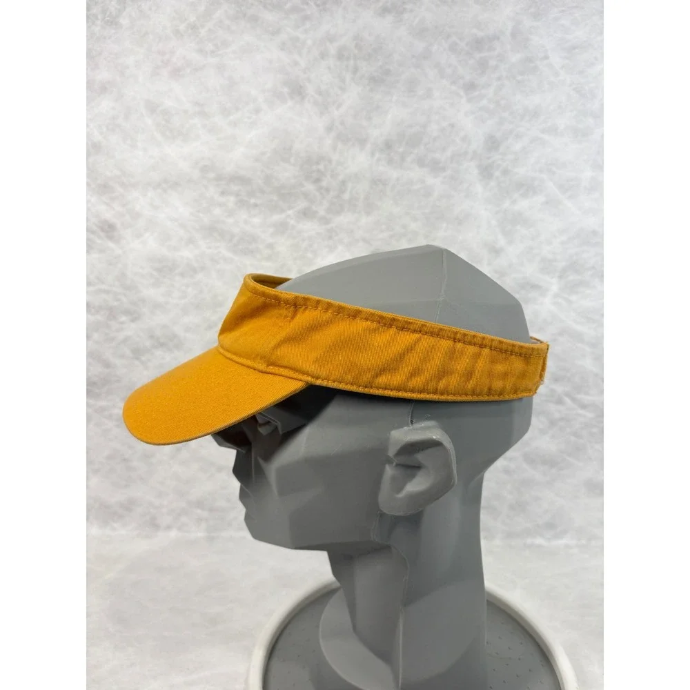 Twins Enterprise MLB Colorado Rockies Visor Hat Yellow Cotton Adjustable CR Logo